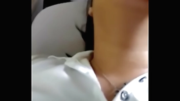 Con una compañera de trabajo