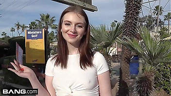 Maya Kendrick Amateur Teen Flashes Hairy Pussy on Mini-Golf Date