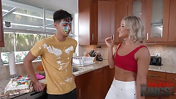 FilthyTaboo - Hot Blonde Milf Lets Her Stepson Fuck Her Good For Labor Day