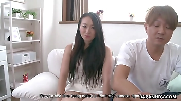 Japanese MILF, Aya Shiina is masturbating, uncensored