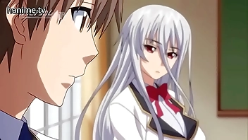 Cute blonde with big boobs tries anal [Uncensored Hentai]