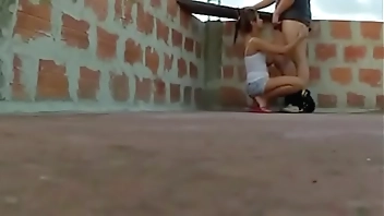 Delhi fuck by padosi on terrace