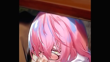 Mashu's stealthy blowjob