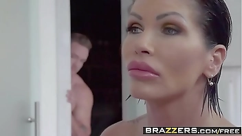 Brazzers - Mommy Got Boobs - Clueless Cum Lessons scene starring Shay Fox and Kyle Mason