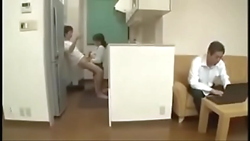 Cheating Japanese Milf with her