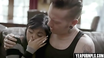 TEEN CHEATS ON BOYFRIEND WITH HIS WHILE LYING TO BOYFRIEND ON THE PHONE