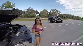 Teen sprayed for money