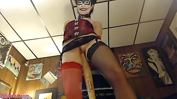 AdalynnX - Harley Quinn Cosplay Fun!!!