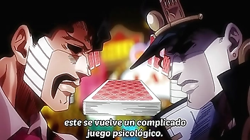 jojo's bizarre adventure stardust crusaders Egypt Arc capitulo 11 (sin censura)