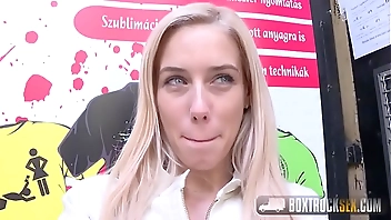 Horny Nesty gets fisted