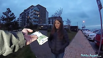 Public Agent Sexy shy Russian babe fucked by a stranger