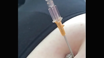 Play with My pierced belly button