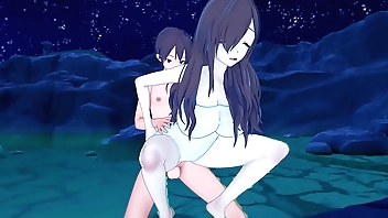 KonoSuba: Kazuma Finds Wiz at The Hot Springs