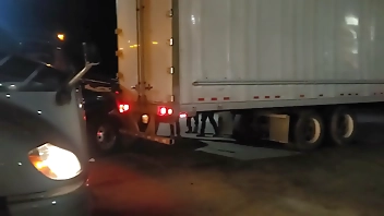 Horny female truck driver clips