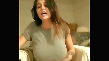 Big boobs jumping girl video