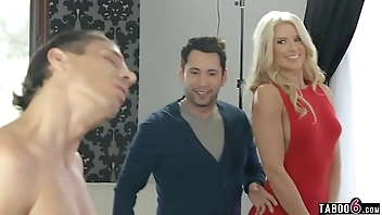 Crazy fan stalks male pornstar until she can fuck him