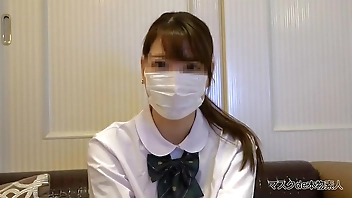 『マスクde本物素人』個撮、３９人目、完全オリジナル、中出し２連発、セフレのGカップ 美形のインフルエンサーに中出し