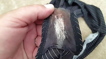 Very smelly wife's dirty panties