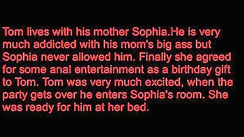 step Mom gifts her ass on his birthday