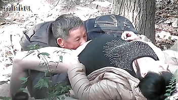 Asian old man fuck whore in wood  3   goo.gl/TzdUzu