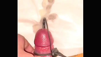 低周波オナニー　射精