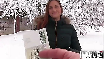 Hot Chick with Huge Boobs video starring Barbara Bieber - Mofos.com