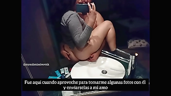 My husband dares me to flirt and provoke a stranger. The challenge ends with a good fuck.