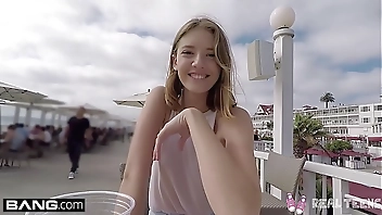 Real Teens - Teen POV pussy play in public
