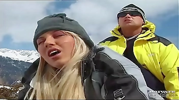 Sharon Bright Fucks on the Snow