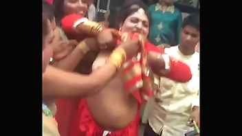 Woman Outdoor Nude Dance