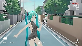 Miku Dancing Dress Sexy MMD
