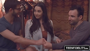 TEENFIDELITY Karlee Grey Fucks Her Two Best Friends