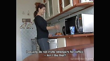 Czech MILF Gets paid for Public Sex