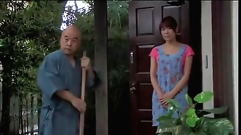 japanese Teen fucks old man 1