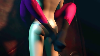 Morrigan Aensland Teaching Avatar Korra How To Girlbend