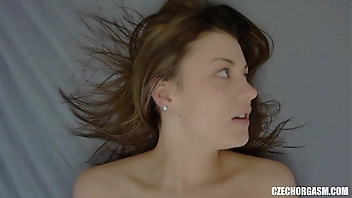 Czech Teen Reached Pussy Orgasm