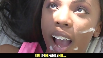 Tiny Black Daughter Fucked By Step Dad