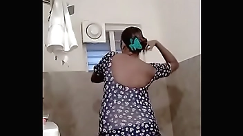 swathi naidu wearing dress after bath part-2