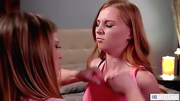 Catfight then lesbian sex - Kristen Scott and Ava Parker