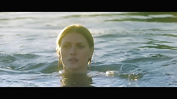 All clothes stolen and robbed naked rich woman on the lake while skinny dipping. ENF