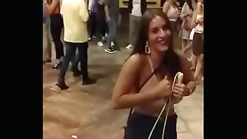 Nipple slip while skipping