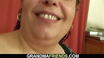 Big tits takes two cocks from both sides