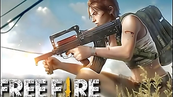 Jogando Free Fire