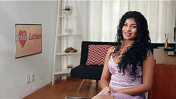 Super sweet latina teen loses virginity on camera in first porn