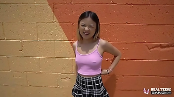 Real Teens - Hot Asian Teen Lulu Chu Fucked During Porn Casting