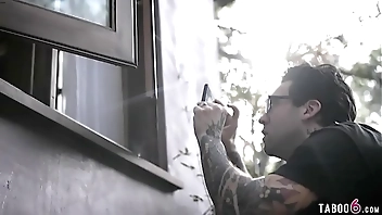 Perverted neighbor hot teen into having sex