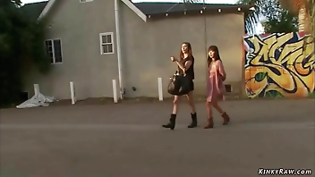 Japanese sub public fucked in USA