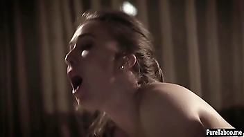 Weird boss wife tricked a female worker into anal sex