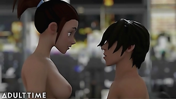 ADULT TIME Hentai Sex - Step-Sibling Rivalry