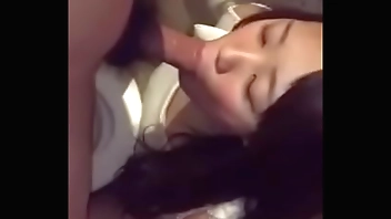 Quick BJ in the bathroom